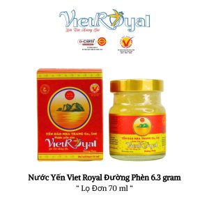 Nước Yến Việt Royal Đường Phèn 6.3 Gram