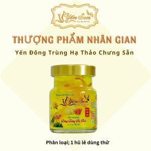 Hũ Yến Chưng Đông Trùng Hạ Thảo Nguyên Chất