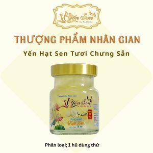 Hũ Yến Chưng Hạt Sen Nguyên Chất