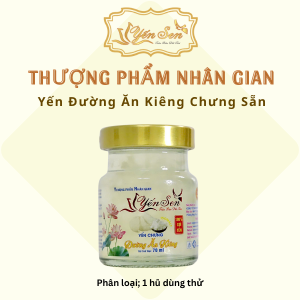 Hũ Yến Chưng Đường Ăn Kiêng Nguyên Chất