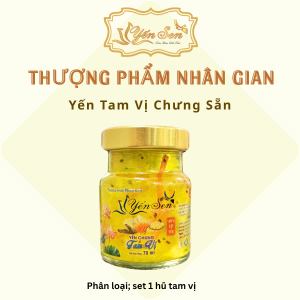 Hũ Yến Chưng Tam Vị Nguyên Chất